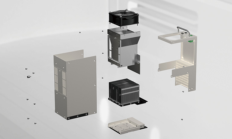 Proprietary air cooling method ThoMaS