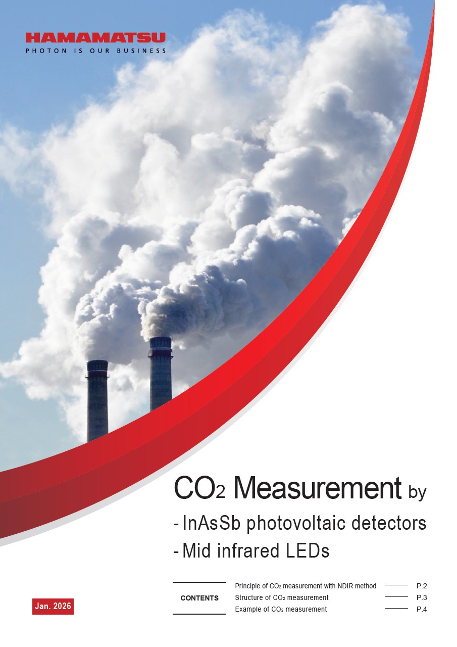 Application note / CO₂ Measurement by InAsSb photovoltaic detectors and Mid infrared LEDs