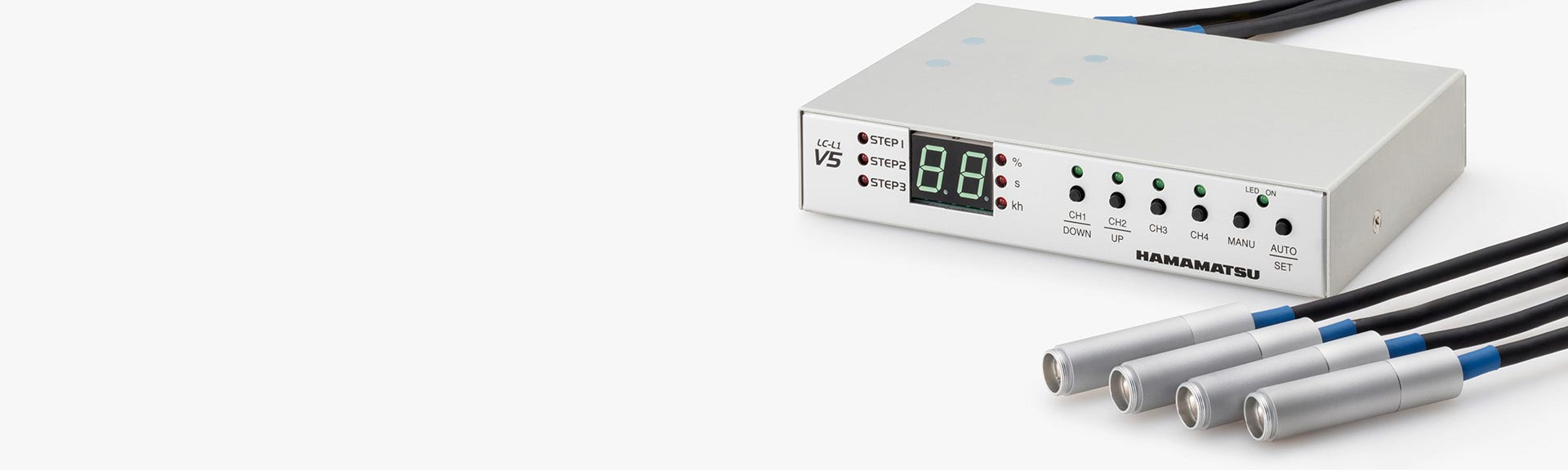 UV-LED spot light sources