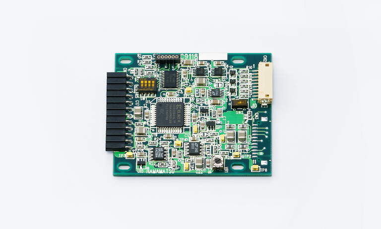 ciruit for photodaiode array with amplifier