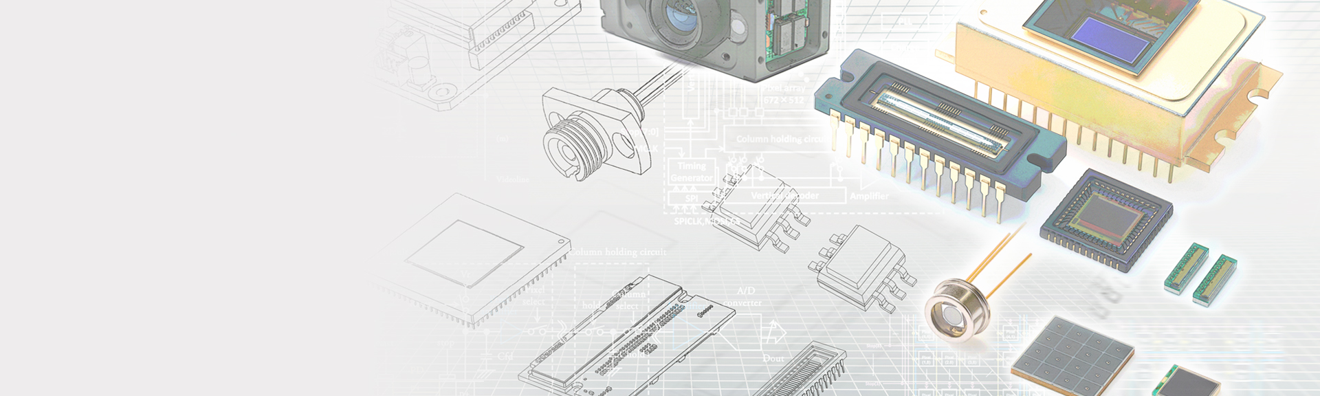 Custom opto-semiconductor devices