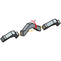 Terahertz phase shifter